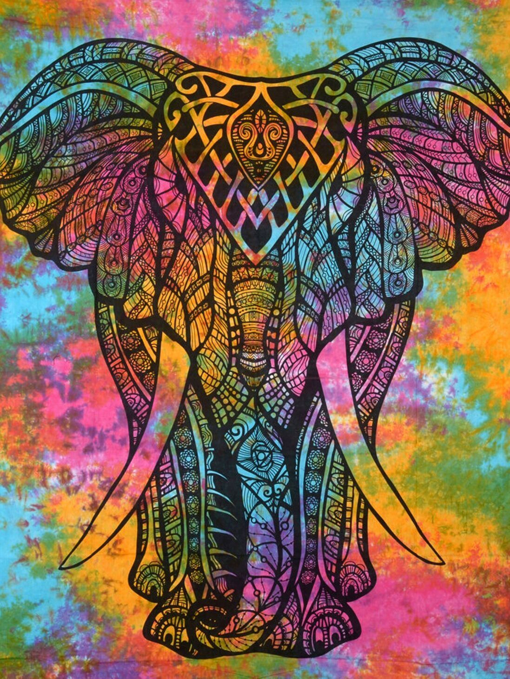 Этническое полотно Слон