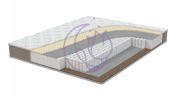МАТРАС MAGNOLIA В ТКАНИ ОБЪЕМНЫЙ ТРИКОТАЖ TFK 510 независимых пружин на 1 спальное место