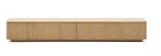 Тумба под телевизор Helvine с 4 ящиками 200 x 40 цвет натуральный