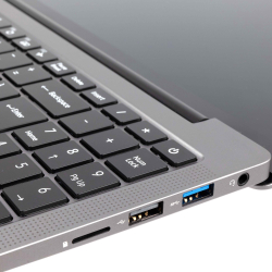 Ноутбук HIPER OFFICE HLP silver (Core i5 1235U/8Gb/256Gb SSD/VGA int/noOS) (H1574O582DM)