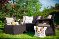 Комплект мебели Corfu Box Set, коричневый