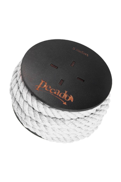 Веревка для шибари Pecado BDSM, на катушке, хлопок, 5 м