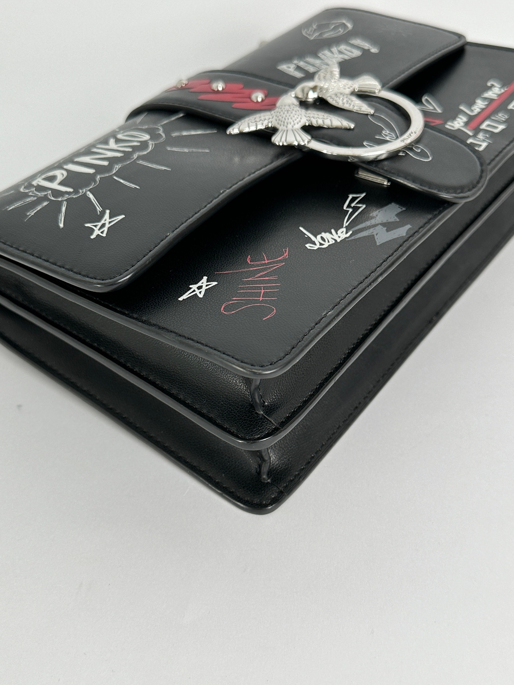 Сумка Pinko Classic Love Graffiti
