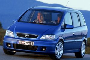 Багажники на Opel Zafira A 1998-2005 на штатные места