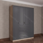 Шкаф распашной 4/2 (мадес)