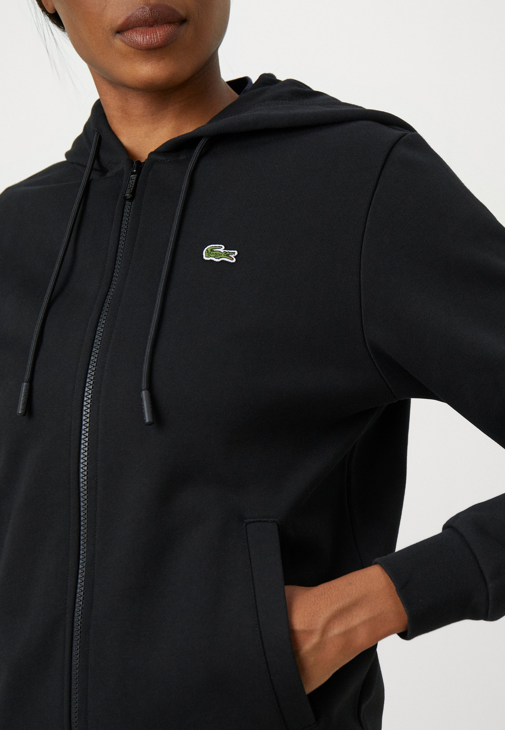Lacoste Толстовка на молнии - Чёрный (L0641G01C-Q11)