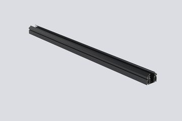 Встраиваемый трек 220V в натяжной ПВХ потолок 2м CLT 0.135 01 L2000 BL черный SPACE 220 Crystal Lux