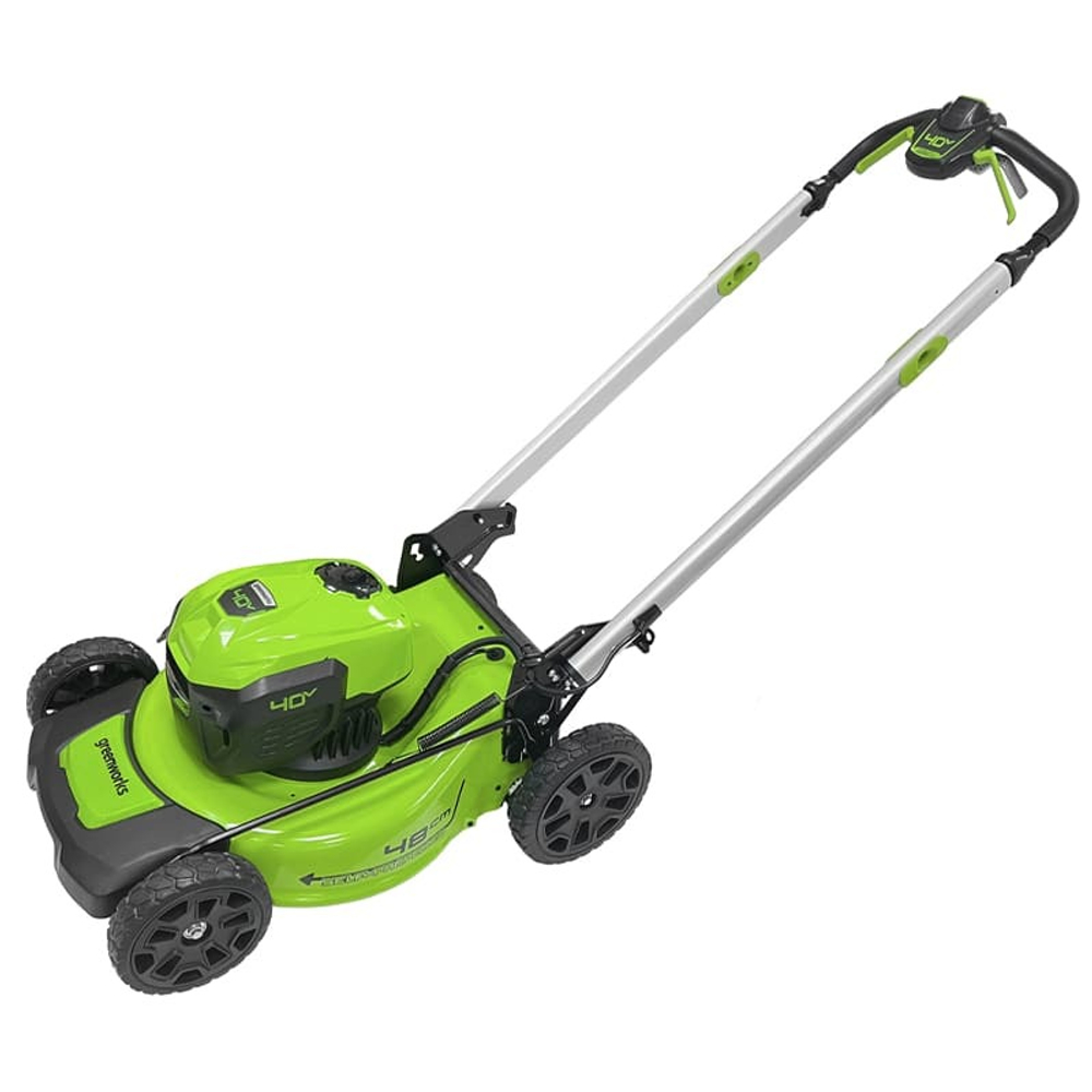 Газонокосилка аккумуляторная Greenworks Арт. 2517407, 40V, 48 см, самоходная, бесщеточная