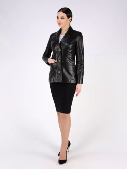 Кожаная куртка демисезонная Турция пиджак