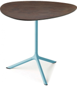 Стол ламинированный обеденный Scab Design Tripe Maxi, голубой, кортен