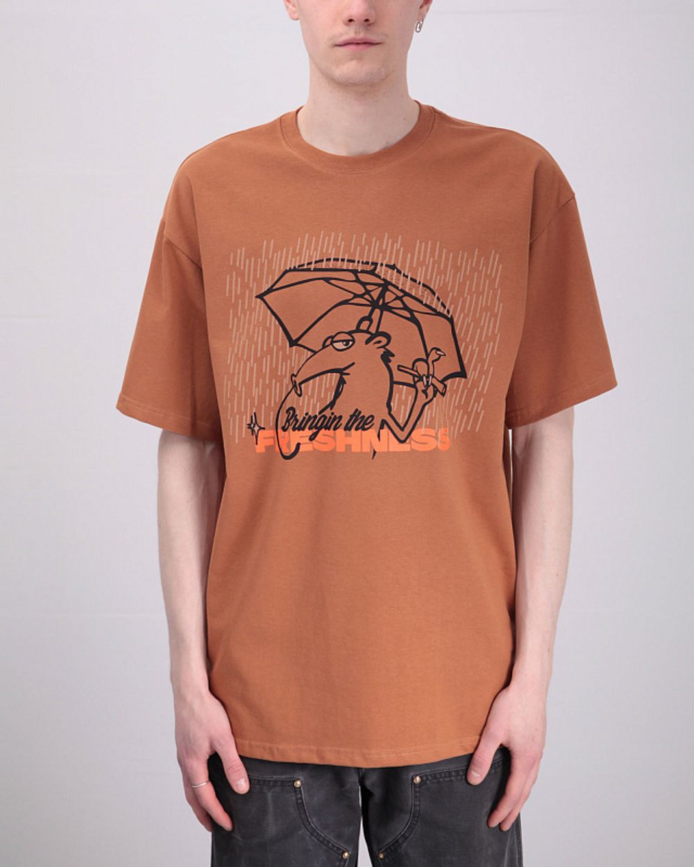Футболка Anteater Umbrella Коричневая