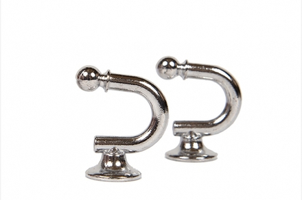 Держатель КРЮЧОК СЕРЕБРО ГЛЯНЕЦ