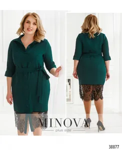 Платье 8625-морская-волна Minova