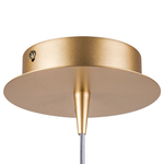 808028 Подвес FORMA 1х10W (led) E14 ШАМПАНЬ/ДЫМЧАТЫЙ