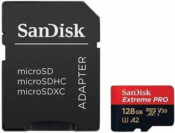 Карта памяти SanDisk Extreme Pro microSDXC UHS 128 ГБ