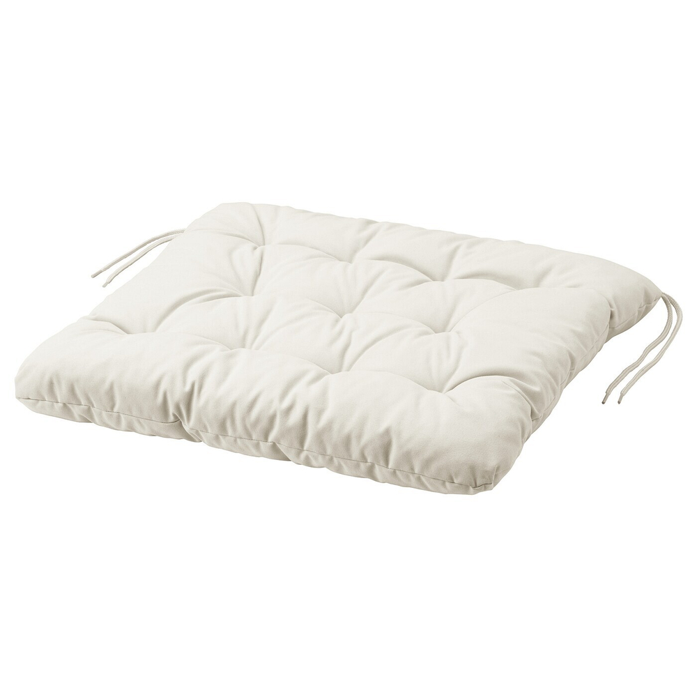 IKEA KUDDARNA  (ИКЕА КУДДАРНА)  -  Подушка для кресла, садовая, светло-серо-бежевая, 50x50 см