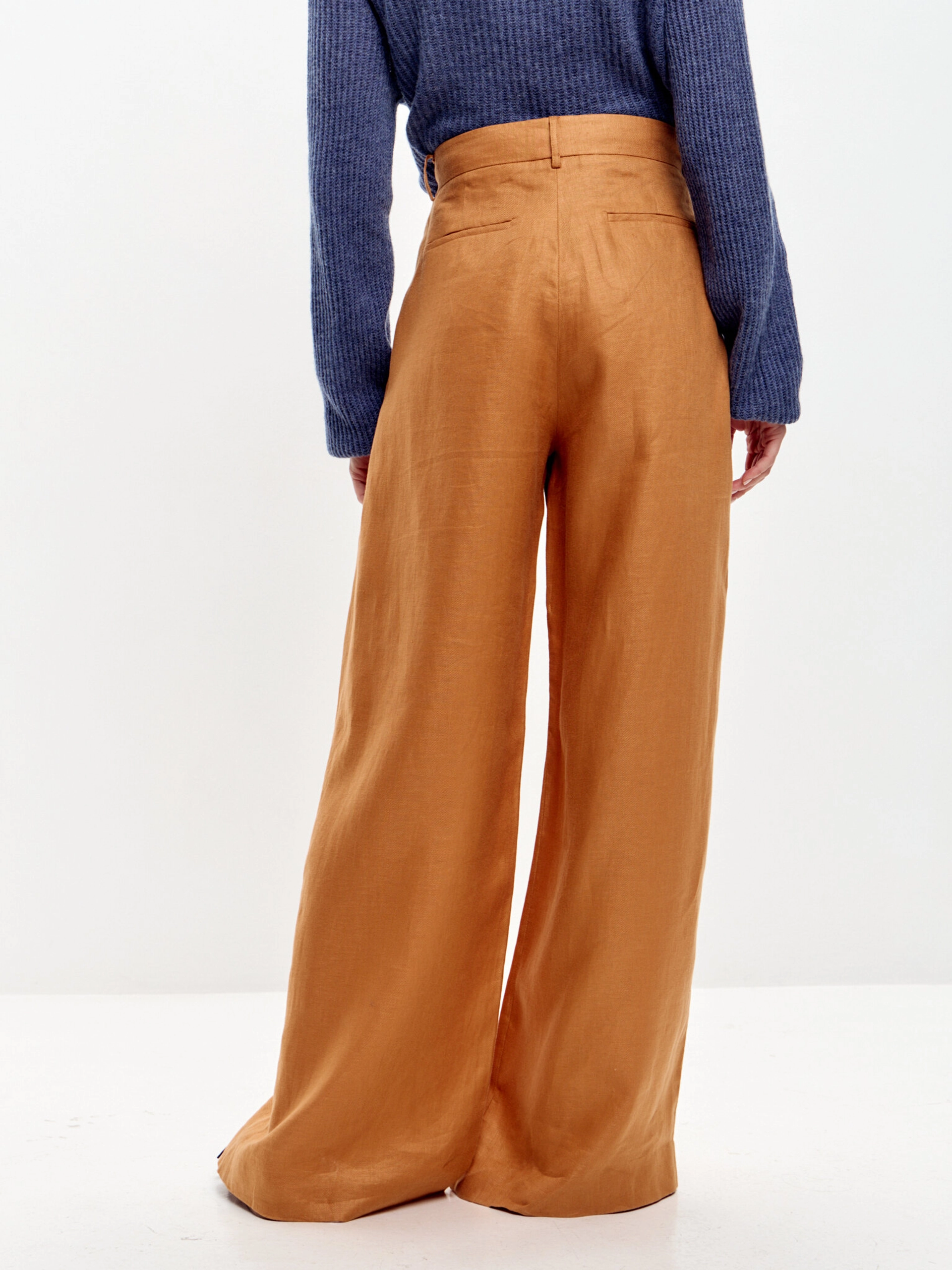 Льняные брюки