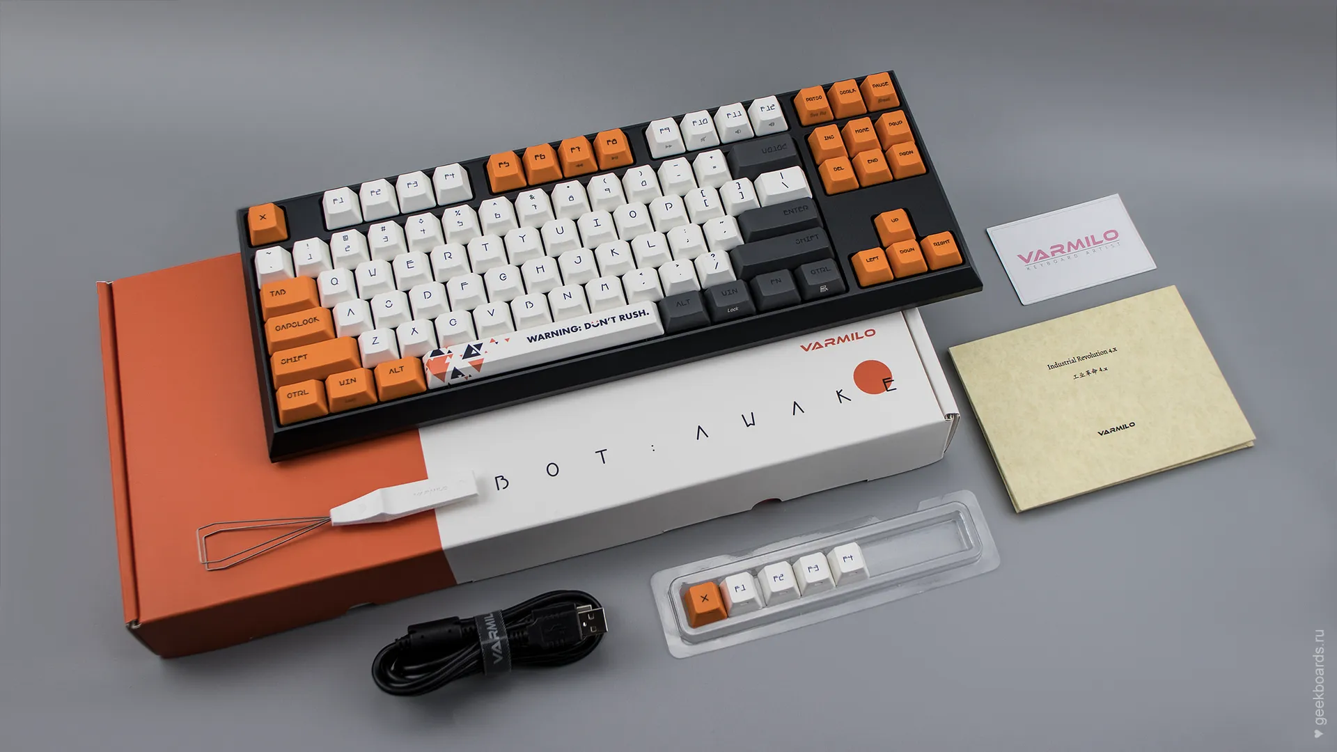 Varmilo VCS87 Cliff: Awake — купить на сайте профессиональных клавиатур  Geekboards