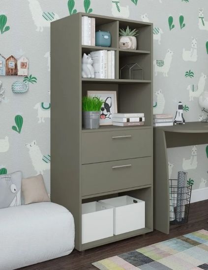 Стеллаж МИЯКО /600*1500*403/ хаки / хаки