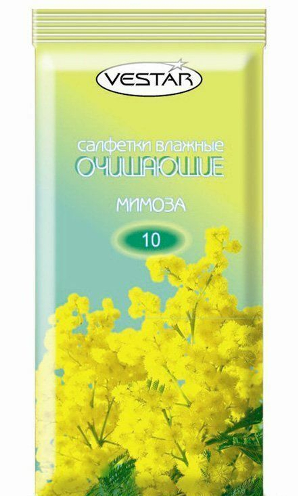 Салфетки влажные Vestar Мимоза, очищающие