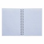 Блокнот МАЛЫЙ ФОРМАТ (145х112 мм) А6, 80 л., гребень, бумвинил, клетка, HATBER, "ЗОЛОТО", 80ЗК6бвВ1гр, ЗК806бвВгр1