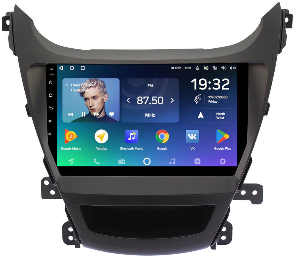Магнитола для Hyundai Elantra 5 MD 2013-2015 (рестайлинг) - Teyes SPRO+ на Android 10, ТОП процессор, 4Гб+32Гб, 4G SIM-слот