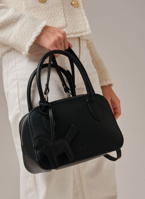 Кожаная сумка Polly summer DBR 31401 черный