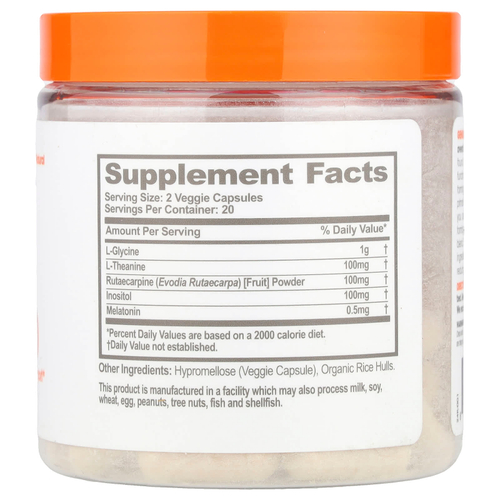 The Genius Brand, Genius Sleep Aid, добавка для улучшения качества сна, 40 растительных капсул