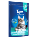 Сухой корм Brit Premium Cat Sensitive с ягнёнком и индейкой для взрослых кошек с чувствительным пищеворением 400 г