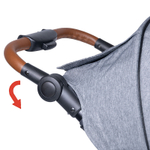 Детская прогулочная коляска Coletto Nevia VT Ewa grey