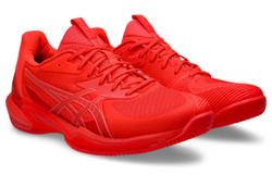 Мужские кроссовки теннисные Asics Solution Speed FF 3 Clay - ярко-красный/пылающий коралловый