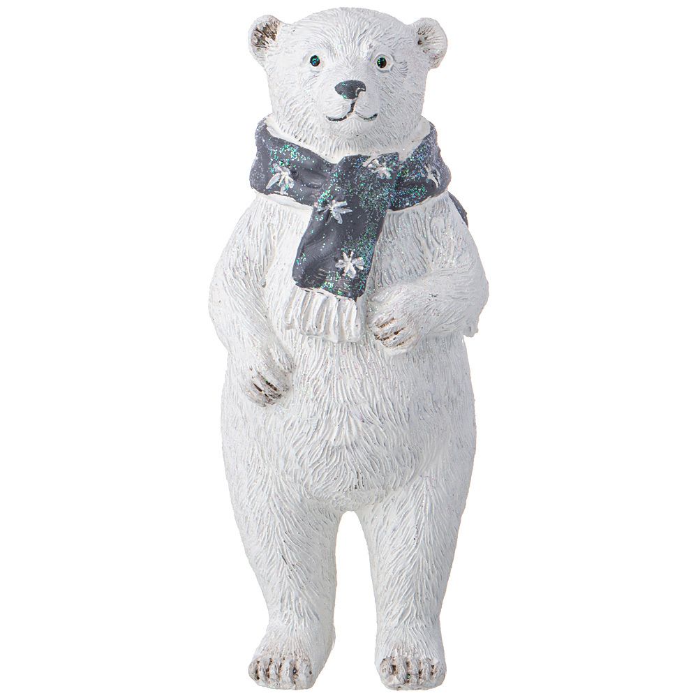 ФИГУРКА "БЕЛЫЙ МИШКА" 6,5*6,5*15 СМ