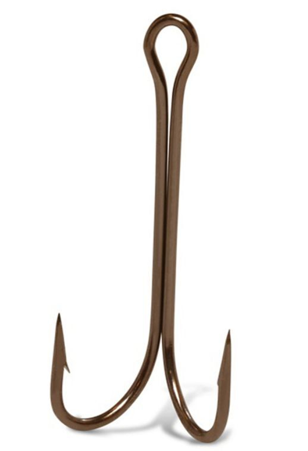 Крючки рыболовные (двойник) 8918 BZ №02 (2 упак по 10 шт)