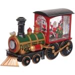 Сувенир с подсветкой «Волшебное путешествие» 31,4*9,8*17 см, 8 мелодий, подсветка, эффект снегопада (работает от 3*АА, USB)