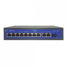 Коммутатор на 8 PoE портов ST-S87POE(2G/1S/120W/A)PRO (Транспортный сертификат ПП 969)