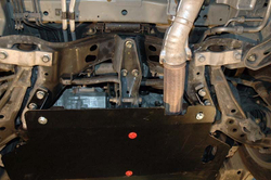 Защита картера и КПП Sheriff для Nissan Serena II (C24) 4WD 2000-2005 арт.15.0819
