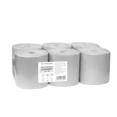 Бумага для вымени КОМФОРТ 20х21,5 см, 800 листов, 6 шт.