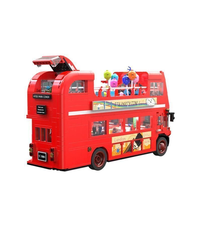 Конструктор CADA Лондонский винтажный туристический автобус (1770 деталей)