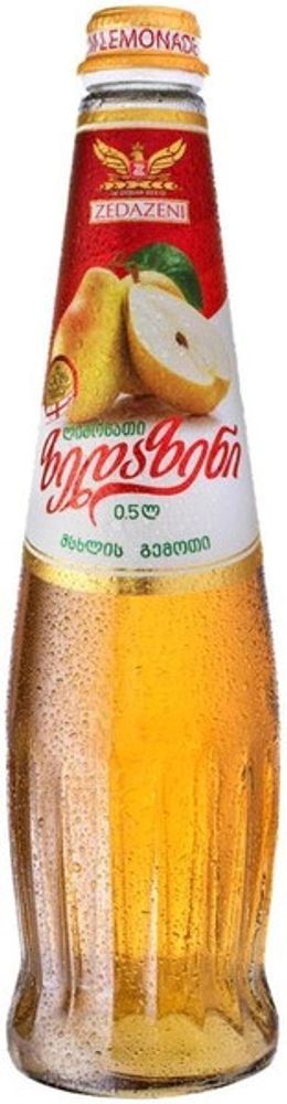 Газированный напиток Зедазени Груша / Zedazeni Pear 0.5 - стекло