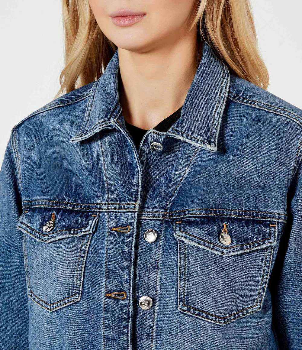 Джинсовая куртка 57 252DJ57Indra Joop! Jeans - голубой(30046665)