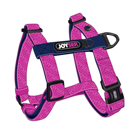 Шлейка для собак JOYSER Walk Base Step-in Harness S/420*110*8 розовая