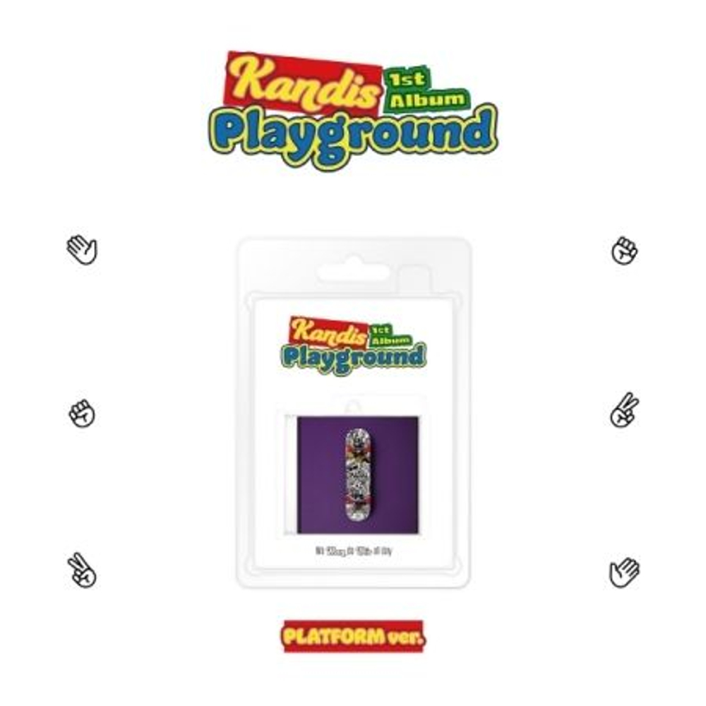 Альбом KANDIS - PLAYGROUND 1st Album PLATFORM 4 Version SET