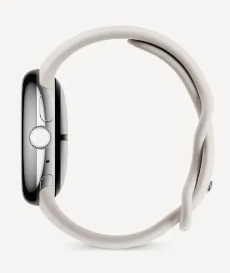 Умные часы Google Pixel Watch 2 Silver Case/Porcelain Active Band