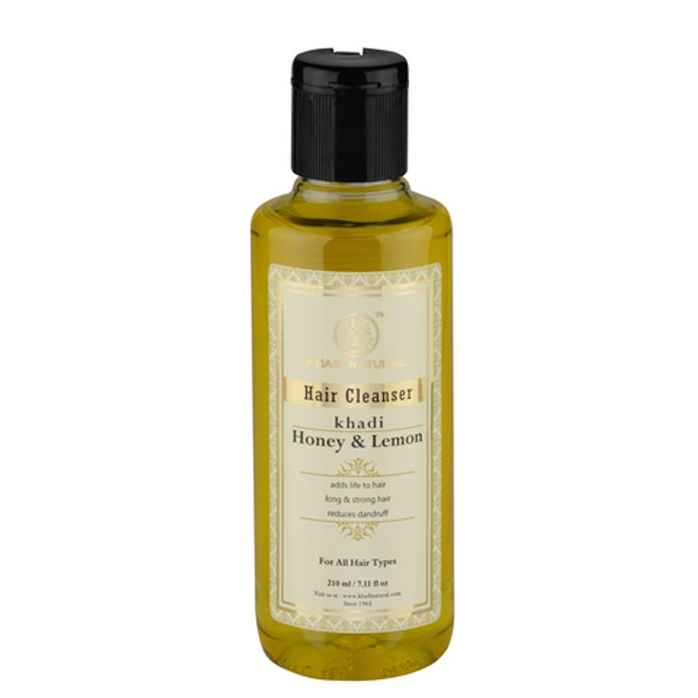 Шампунь для волос Khadi Natural Мед и Лимон Honey and Lemon 210 мл