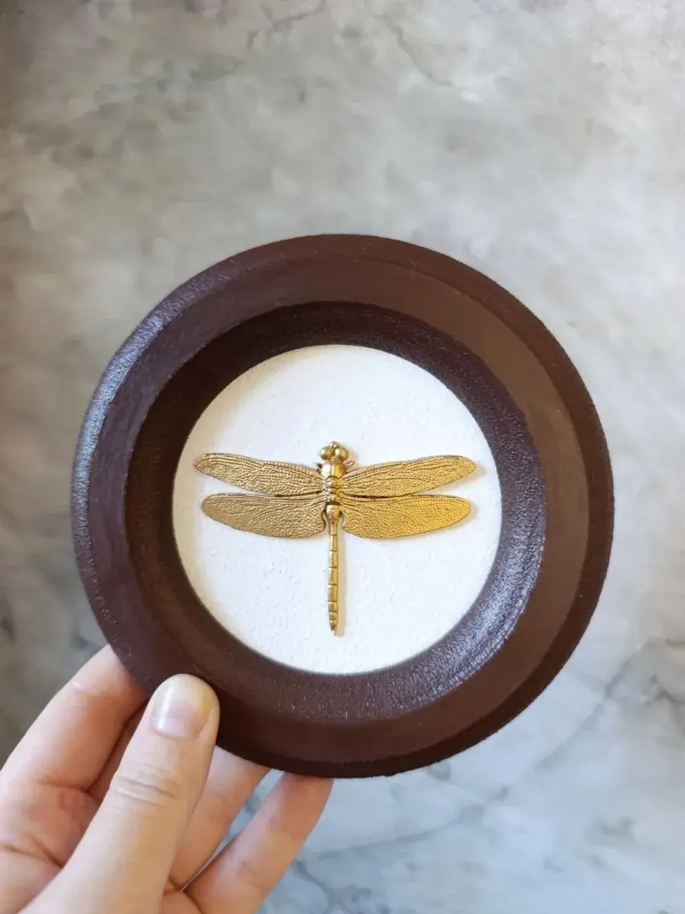 Панно на стену для интерьера Стрекоза