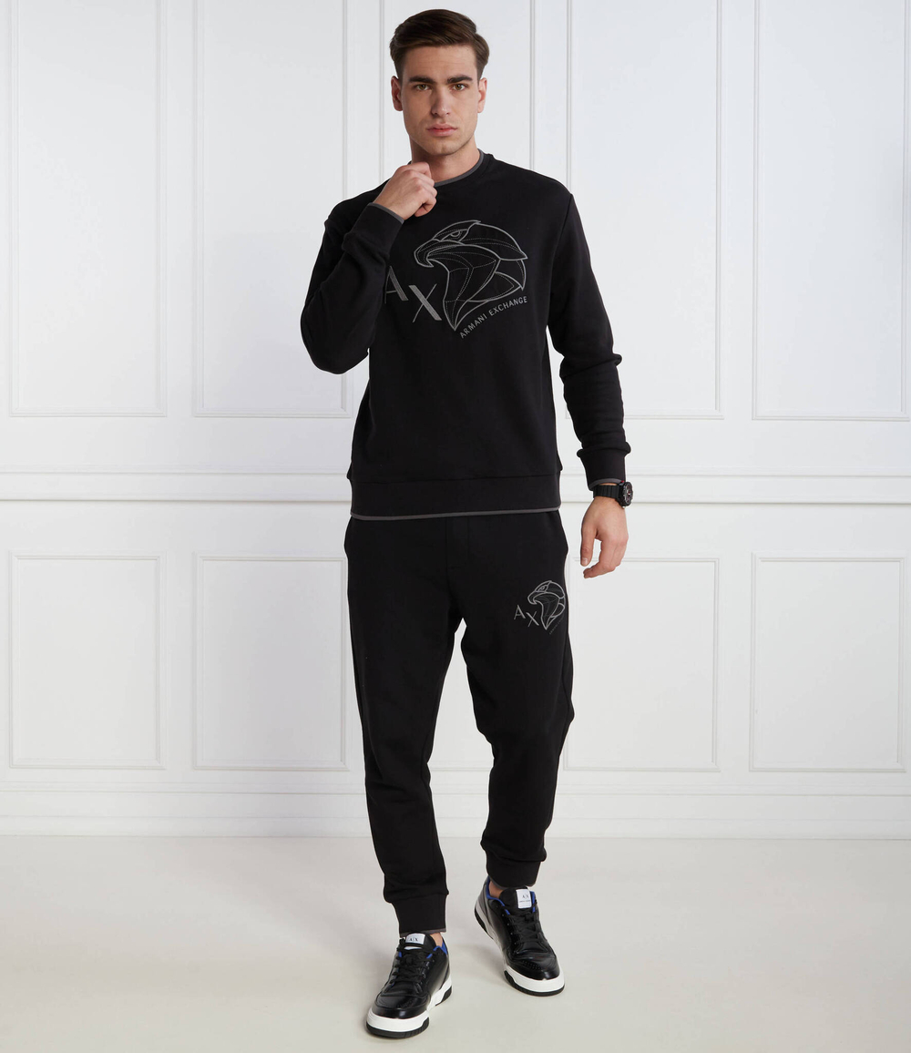 Худи Armani Exchange - черный(3DZMHQ ZJ9KZ)