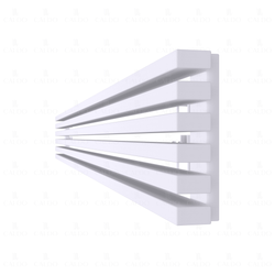 Горизонтальные дизайн-радиаторы Bordo 1500мм с нижним подключением