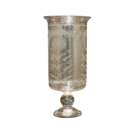 Ваза Цветы, хрустальная 51 см