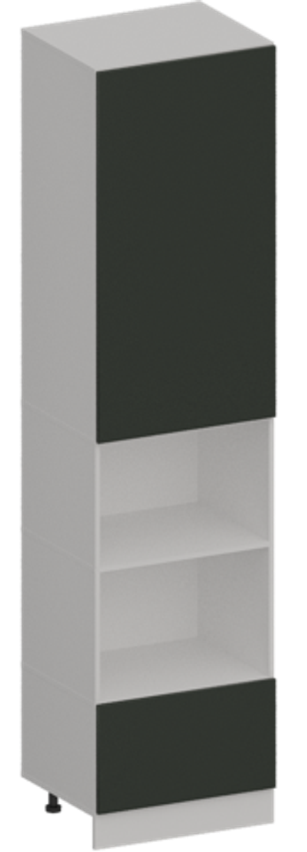 Кухня Модуль ШП 606НМ Графит / Насыщенно-зеленый