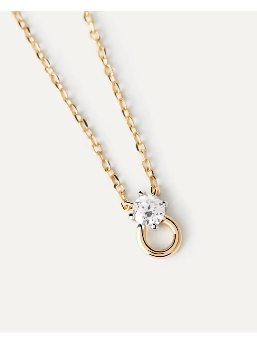 Колье Ari Solitary Золото 750 пробы